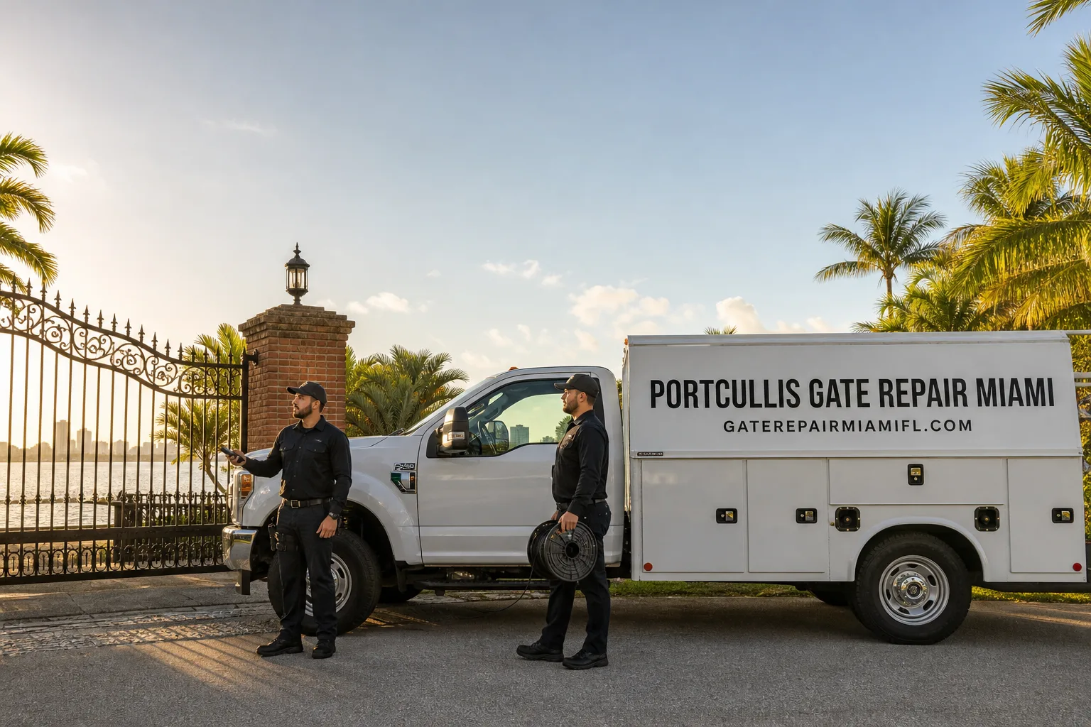 Portcullis Gate Repair Miami gate repair team